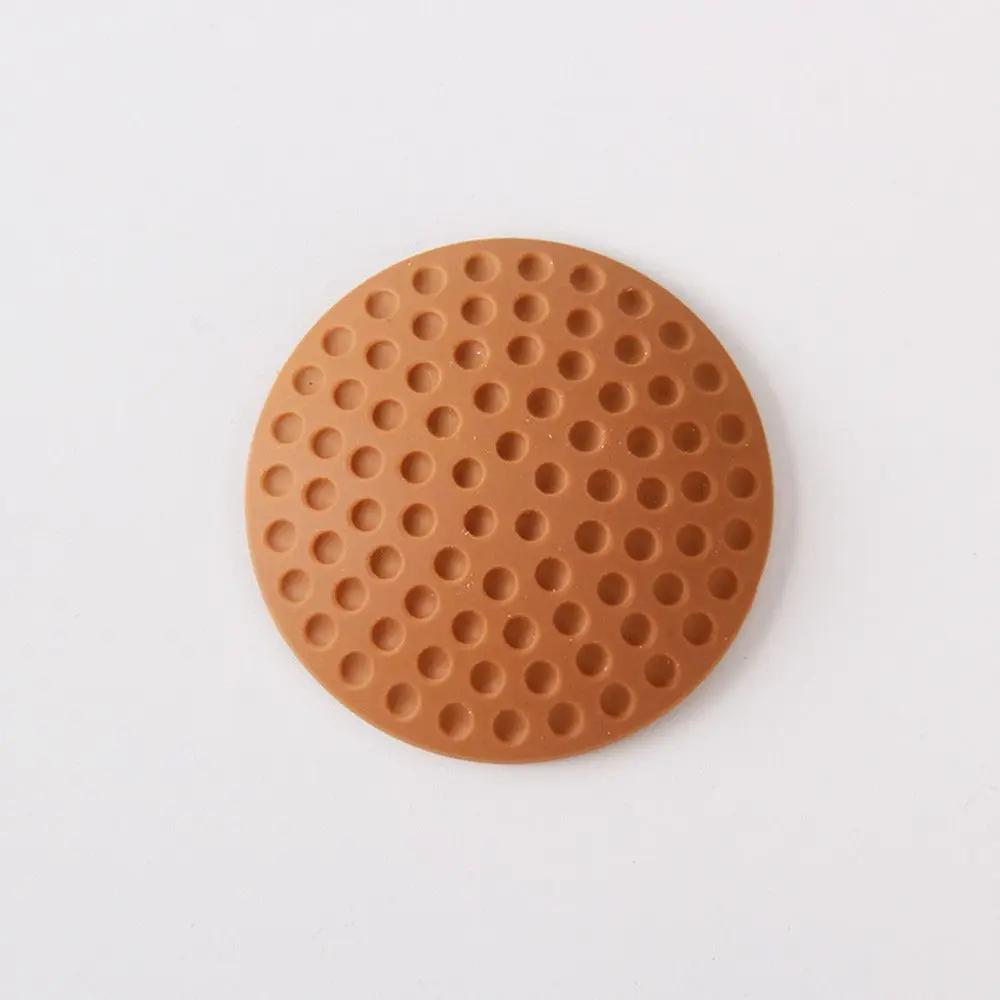 5x5cm Silicone Doorstop Wall Protector Door Handle Bumper Guard Self Adhesive Mute Door Stopper Protect Furniture Anti-crash Pad