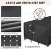 Patio Furniture Covers Waterproof Winter, Heavy-Duty Outdoor Furniture Set Covers for Table Chairs, Anti-UV, No Tears or Fading