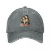 Grills K ON Klassische Baseballkappen Vintage verwaschener Denim Comic Anime Snapback Kappe Herren Damen Outdoor Unstrukturiert Weiche Kappen Hut