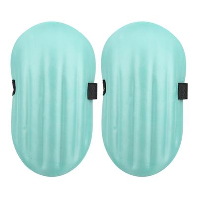 2 Pezzi Ginocchiere Imbottite in Schiuma EVA Protezione Gambe con Fascia a Gancio Regolabile per Fitness Yoga Pattinaggio a Rotelle