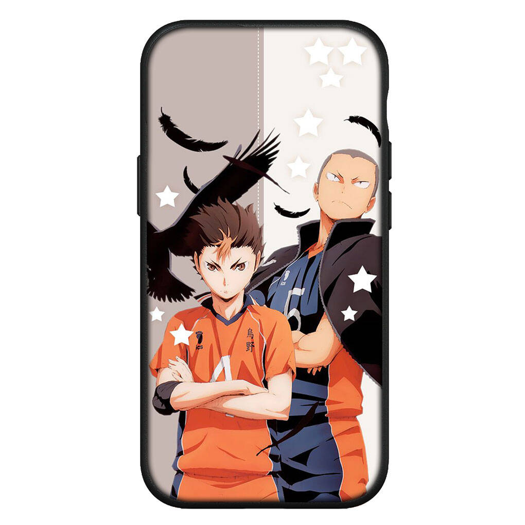 for Motorola Moto Edge 70 60 50 G54 G86 Samsung Galaxy S25 iPhone 17 16 15 Xiaomi Redmi Note 14 Pro Max Phone Case Lovely Hinata Shoyo Haikyuu Cover
