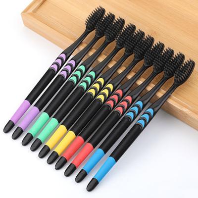 Eco-friendly Handle Hand-Held Comfortable Travel Toothbrushes Grip