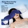 Ultra Light Gravity Weighted Eye Mask Skin-Friendly Soft Breathable Sleep Aid Eyepatch Double-Sided Comfortable