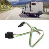 Easy Installation Trailer Wiring Harness Seamless Integration Secure 4-Pin Connection Robust Outdoor Materials