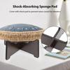 Steel Tongue Drum Bracket Wooden Tongue Drum Stand Percussion Instrument Snare Drum Stand Hand Pan Drum Display Rack