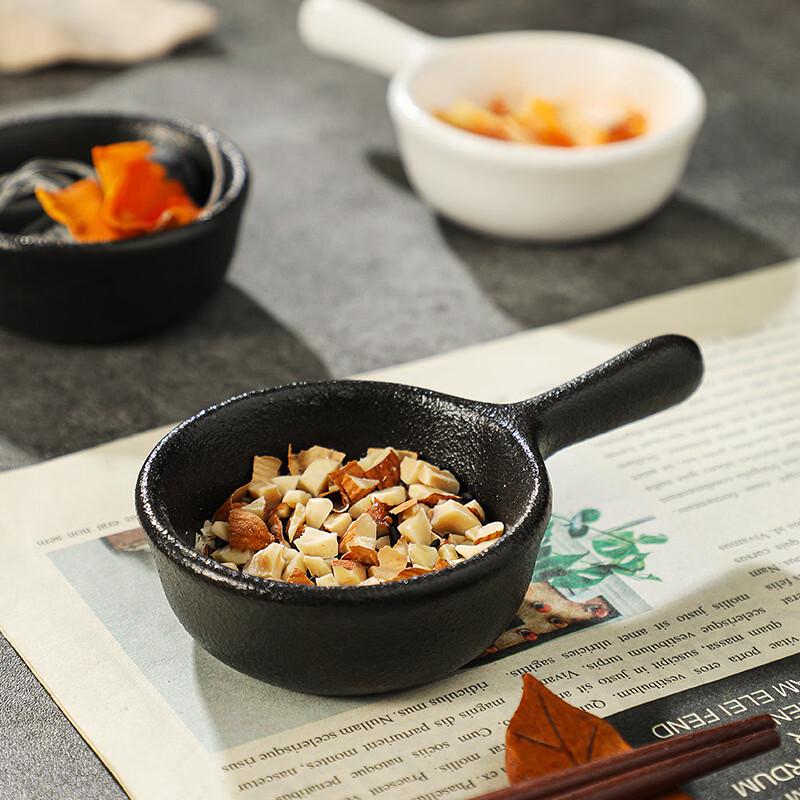 Abay Japanese Style Ceramic Handled Dipping Dishes