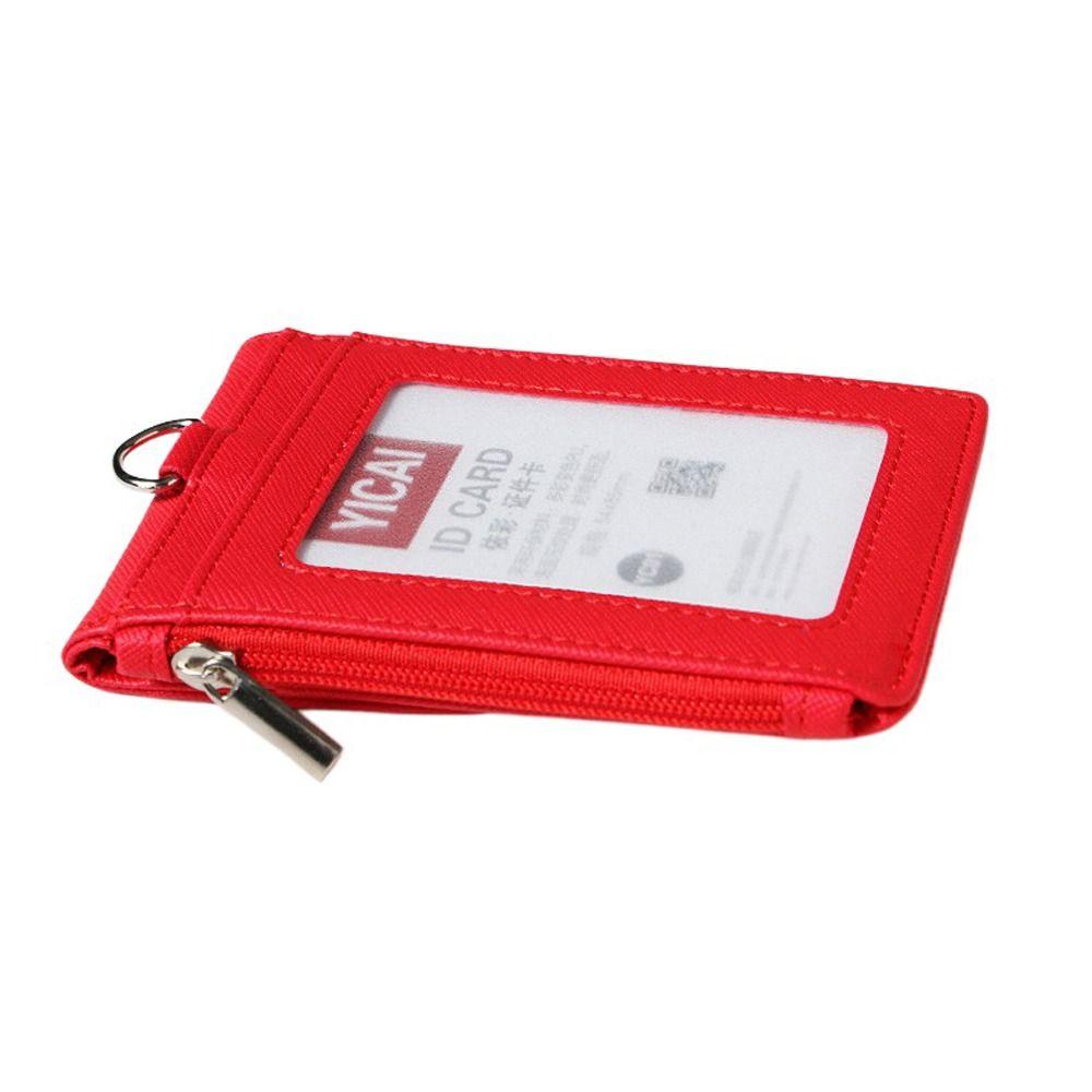 Multi-position Neck Hanging Card Case With Lanyard ID Buse Card Storage  Travel