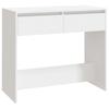 Vidaxl Stolik Konsolowy, Białe, 89X41X76,5 Cm, Materiał Drewnopochodny