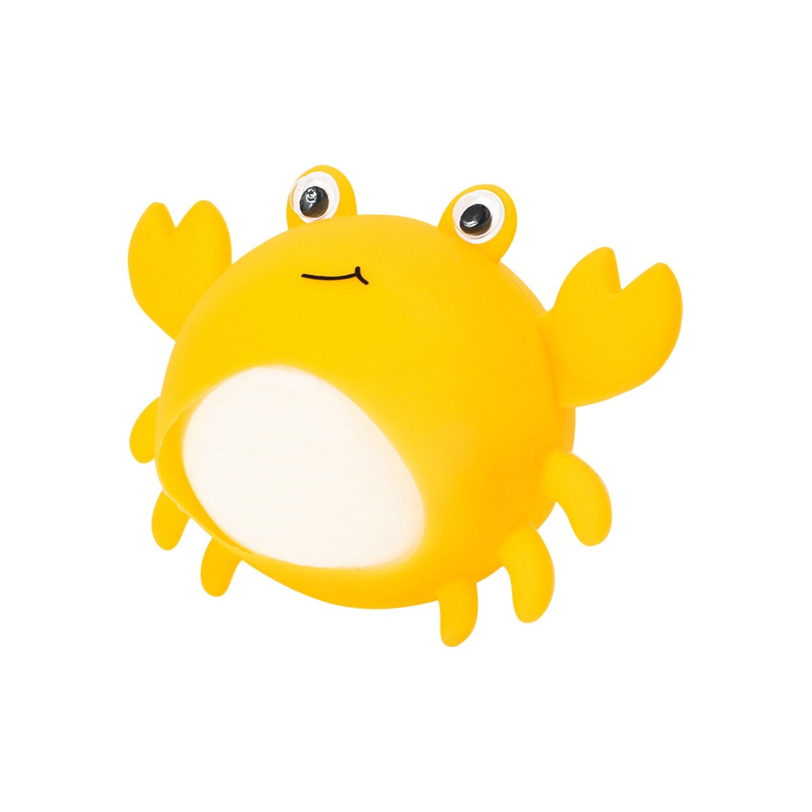 

Незаменимая вещь для летнего карнавала! Водный взрывной шар «Краб»: Недавно обновленный One Size жёлтый