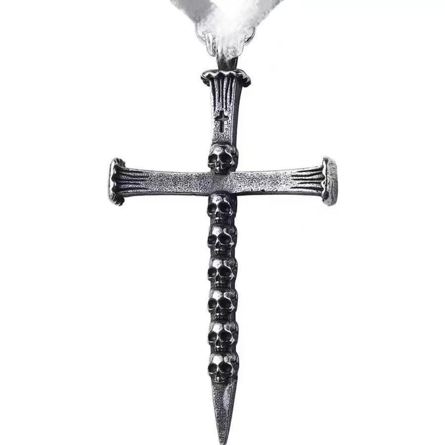 Abalorios de Cruz de Aleación y Accesorios para Llaveros para Joyería DIY