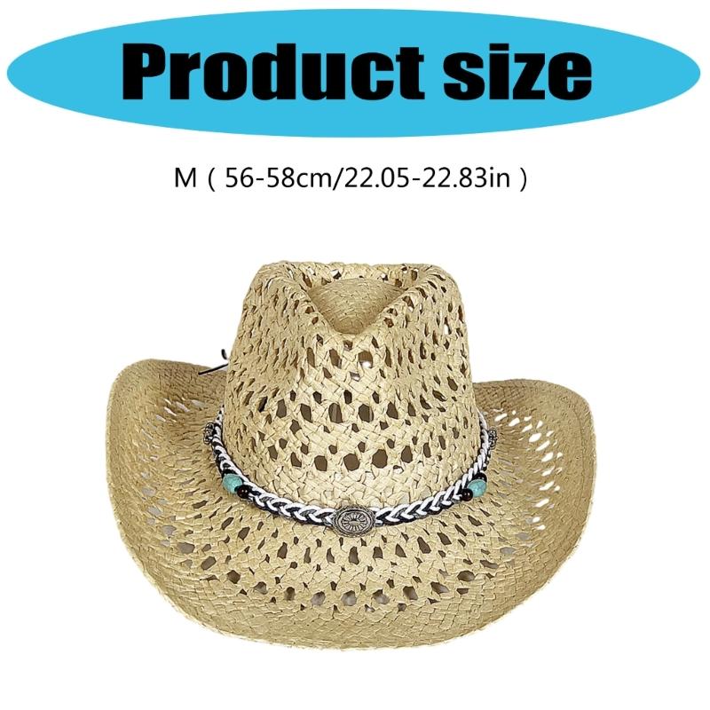 Fashionable Wide Brimmed Sun Hat With Openwork Braided Design Lightweight Paper Straw For Women Men Outdoor