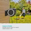 Automatic Wall-mounted Hose Reel Gardena Rollup L - Length 30m - Ø13mm - Complete Kit - 5-year Warranty