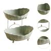 Tiered Fruit Bowl Basket Display Stand Dessert Cupcake Plate Platter Bread Vegetable Holder Serving