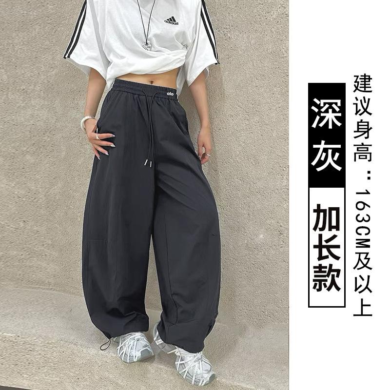 Dopamine Wide-leg Pants Women's Summer New High-waisted Loose Casual Yamamoto Pants Drape Straight Pants