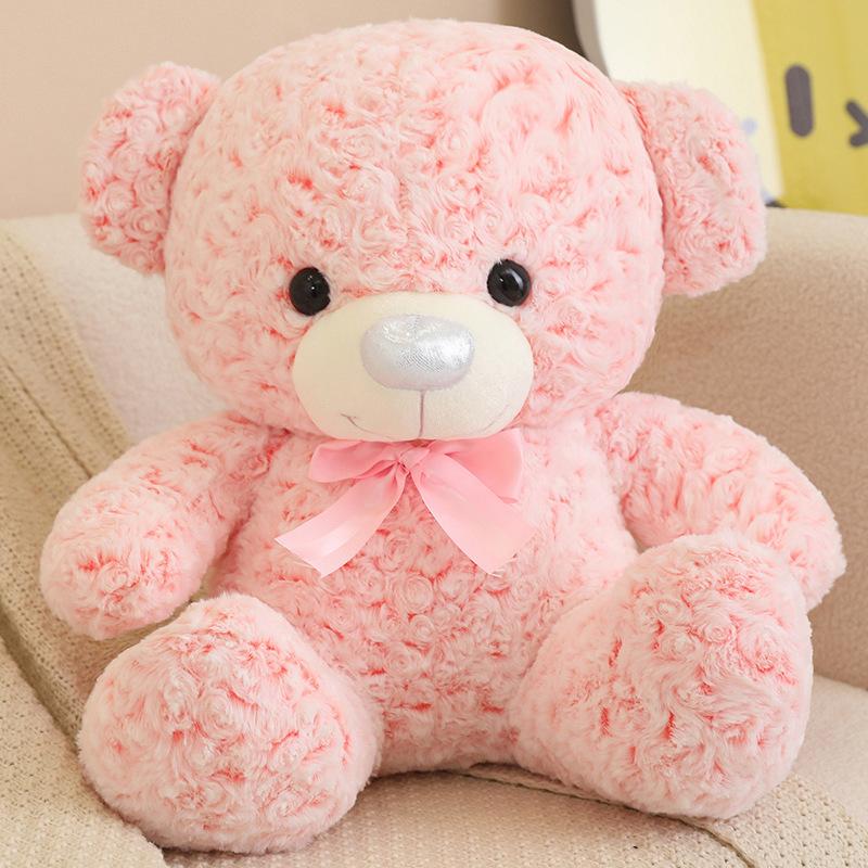 Girl Heart Sitting Teddy Bear Doll Plush Toy Bear Hug Bear Doll Children Accompany Soothing Doll