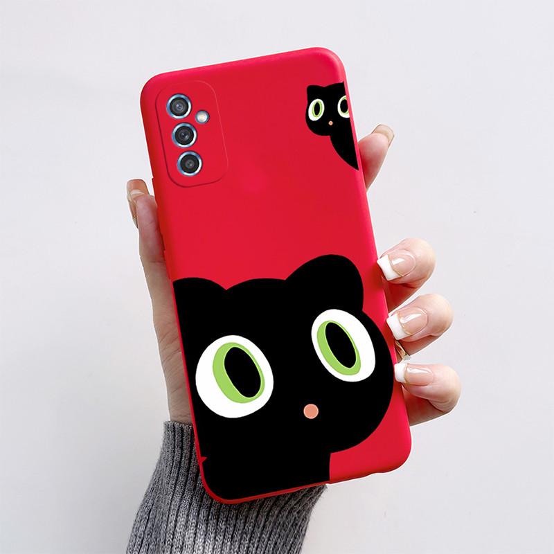 For Samsung Galaxy M52 5G Case Galaxy M23 Cute Cartoon Soft Silicone Phone Cases For Samsung M52 M23 Cover M52 5G Fundas Bumper