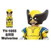 Nowe klocki budowlane Wolverine Deadpool Mini figurki akcji