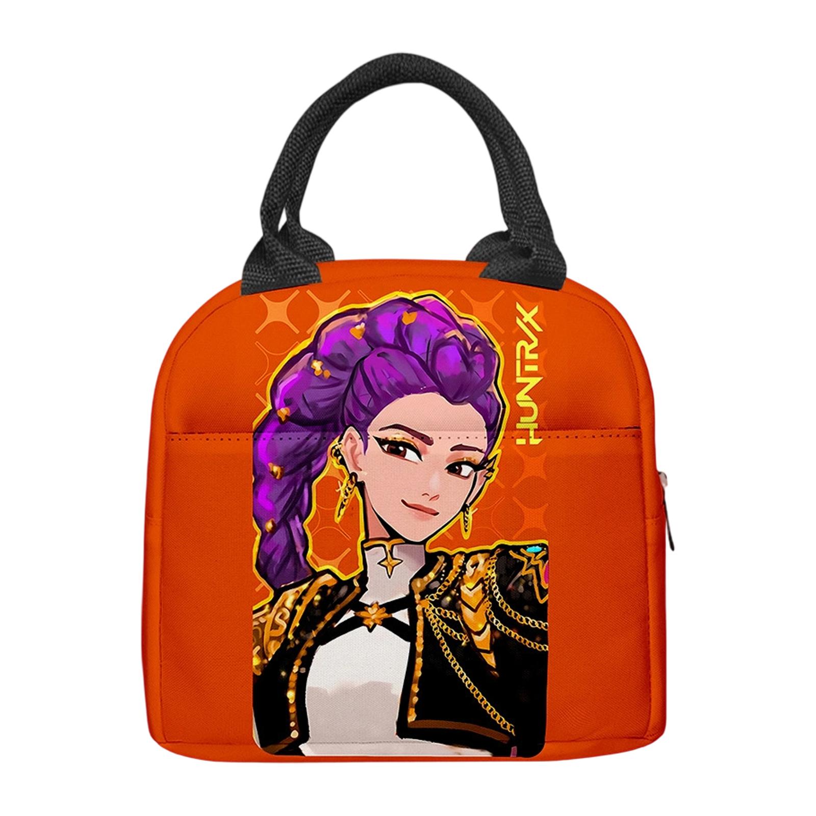 

Персонализированная печатная сумка для ланча, модная сумка One Size