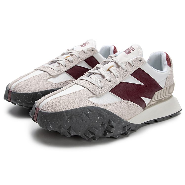 New Balance XC-72 Comfortable Retro Low-Top Casual Running Shoes Unisex sneaker Beige Red UXC72FR-D