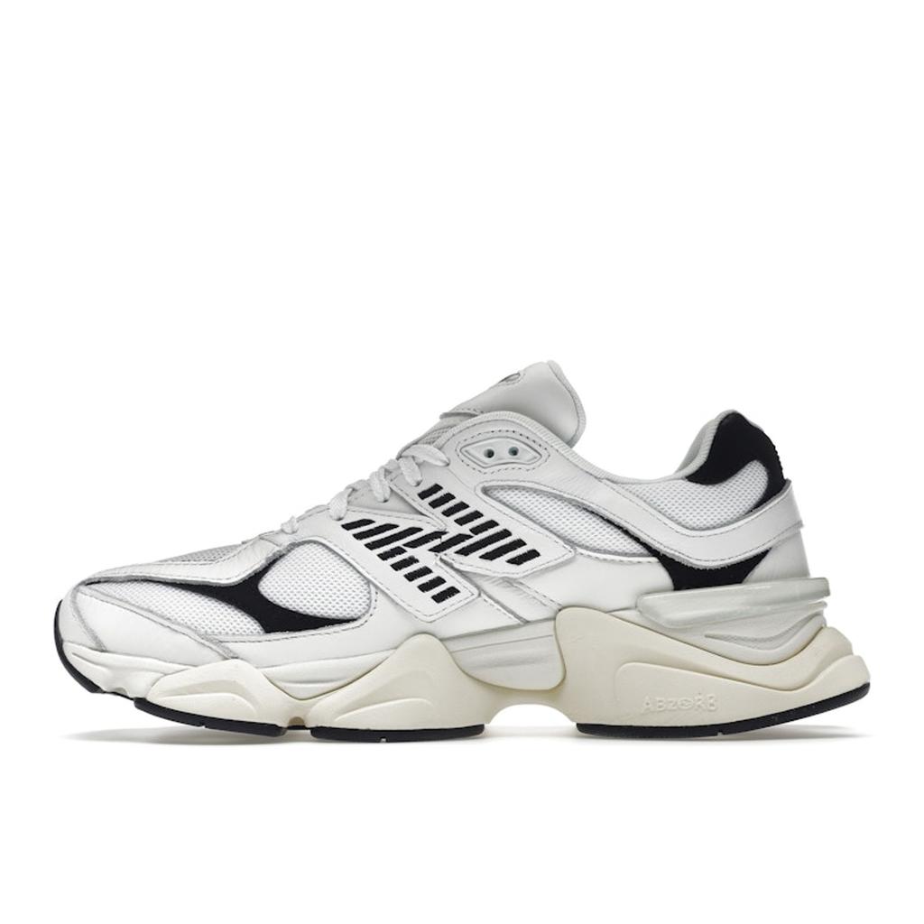 New Balance 9060 White Black Unisex Sneakers Sea-Salt U9060AAB