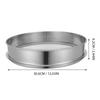 Garden Sifter For Compost Sifting Tool Round Mesh Sifter Metal Sifting Tool For Garden Soil Screening And Particle Separation