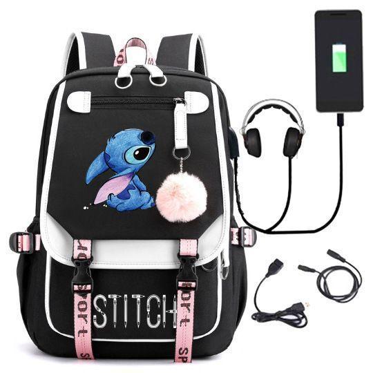Usb Charging School Bag Male And Female Students Backpack Backpack Backpack