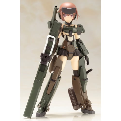 Kotobukiya Frame Arms Girl Gourai Type 10 Ver. with LittleArmory, Approximately 150mm Tall, Non-scale, Pre-colored Plastic Model
