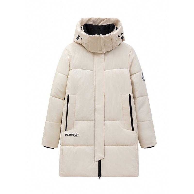 Medium and long cotton clothes women's new winter cotton-padded clothes thickened warm down cotton-padded jackets