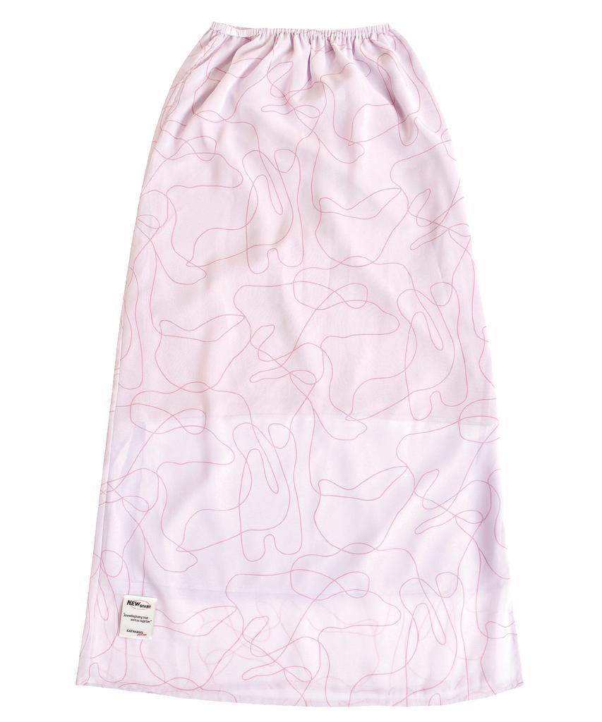 KATHARSIS Chiffon Long Skirt Lv_Free