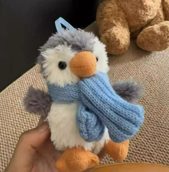 Kolekce plyšových klíčenek ve stylu Jellycat: Roztomilá panenka, hračka, dárek