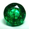 Natural Loose Gemstone 8.32 Carat Colombian Emerald Round Cut Green