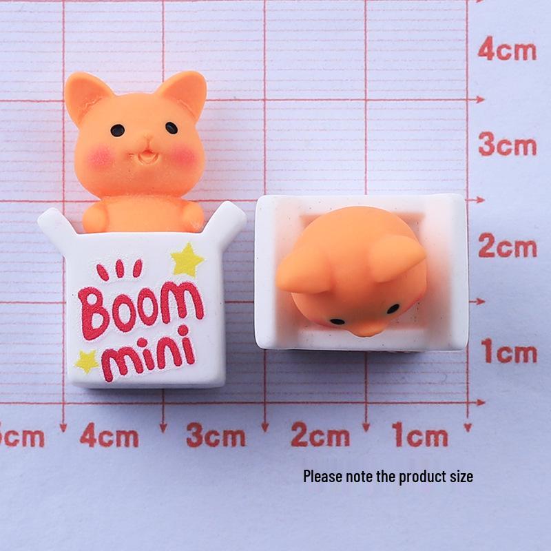 3D Cartoon Small Animal Resin Jewelry DIY Accessories Kit