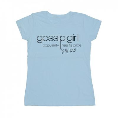 A popularidade feminina/senhora de Gossip Girl tem seu preço camiseta de algodão
