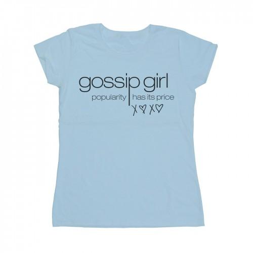 

Gossip Girl Womens/Ladies Popularity Has ItÂ´s Price Cotton T-Shirt білий