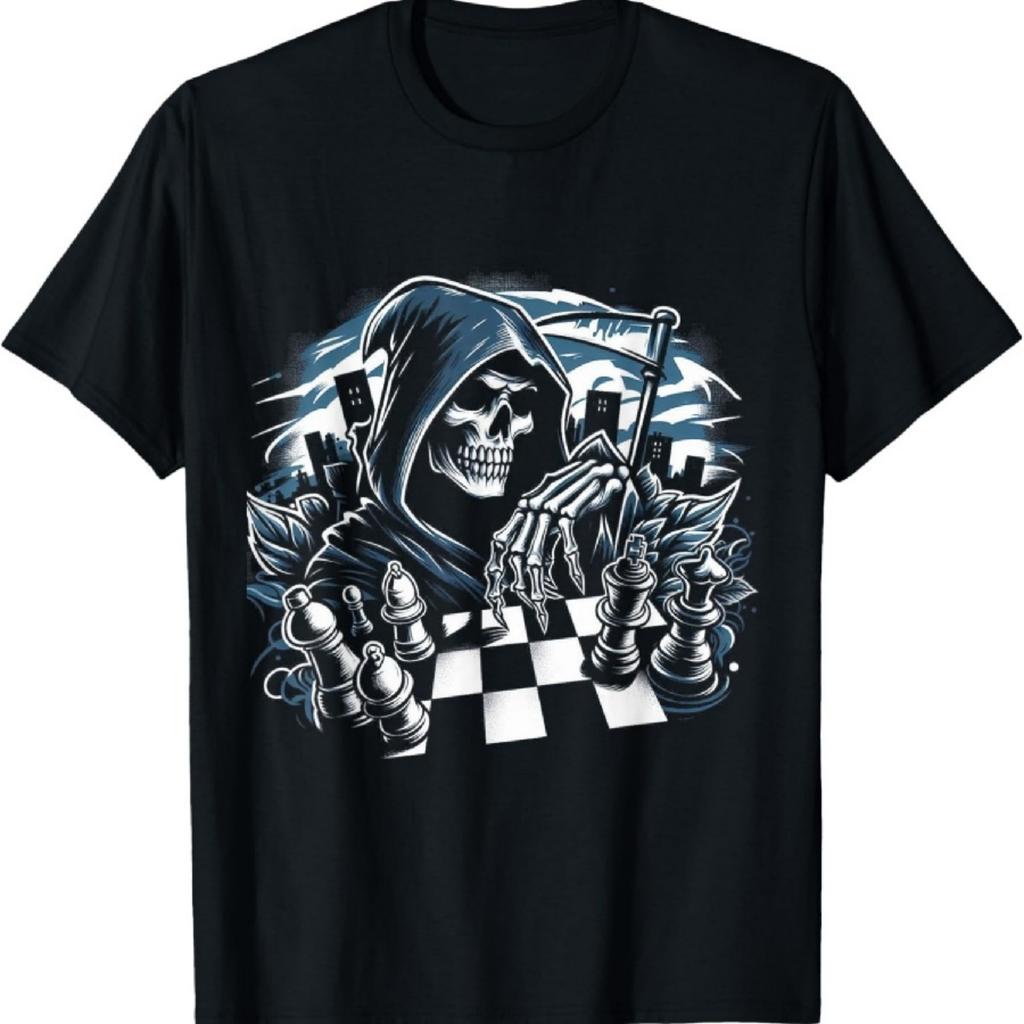 Chess Grim Reaper T-Shirt