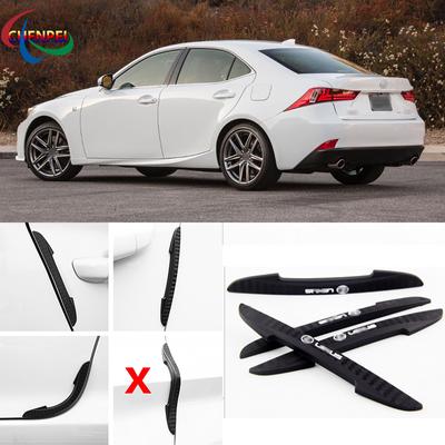 4PCS protikolizní ochranné lišty na dveře auta Nálepka s boční ochranou pro vnější dekoraci Lexus