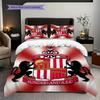 Sunderland Heritage Emblem Bedding (1 * duvet cover + 2 * pillowcase, without core) 2D Flat Christmas birthday gift Bedding set