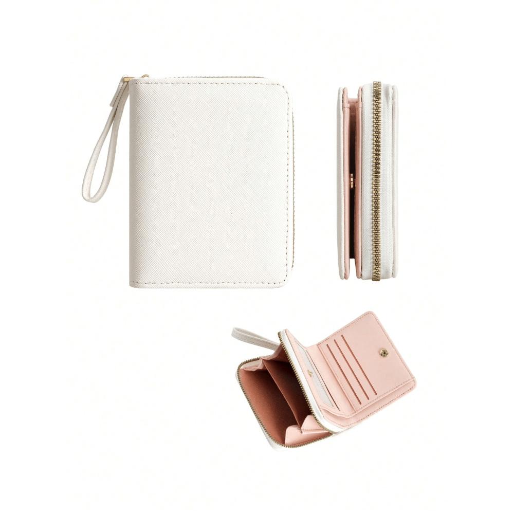 Large Capacity Women's Wallet Women's Zipper Coin Purse Minimalist Wallet For Women Mini Purse Leather