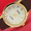 HAND-WINDING SWISS MONTINE 17-JEWELS MENS SILVER DIAL WRIST WATCH A421129-2