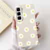 For Infinix Hot 50 Pro+ Hot50 Pro Hot 50 Pro Plus 4G Phone Case Soft Silicone Back Cover Love Heart Girly Flower Painting Fundas