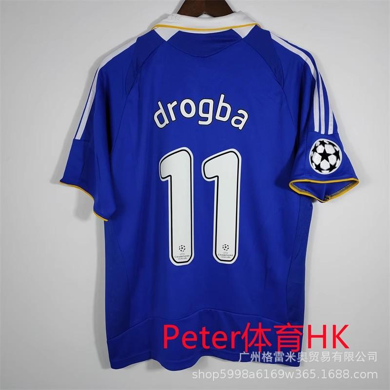 Retro Jersey Chelsea Series Jersey Long Short Sleeve Explosive Star Collection 8 Lampard 9 Torres Football Jersey