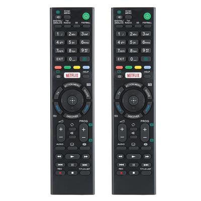 2PCS Home TV Remote Controllers Replacement for Sony KDL-43W808C RMTTX100 KD-43X8305C