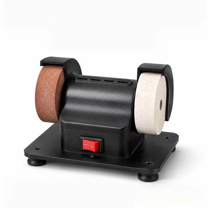1Pcs Tabletop Grinding Polishing Machine Small Grinding Wheel Machine Household Grinding Wheel Machine Knife Sharpener