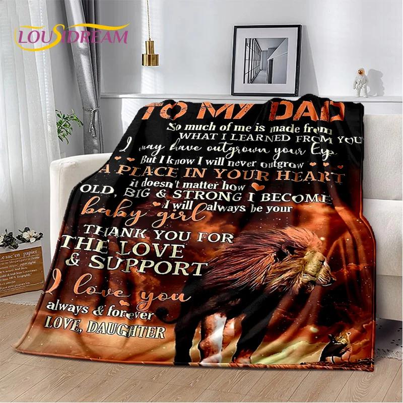 29 Style New Gift To My Son Daughter Grandedaughter Letter  Blanket,Soft Throw Blanket for Home Bedroom Bed Sofa Picnic Cover