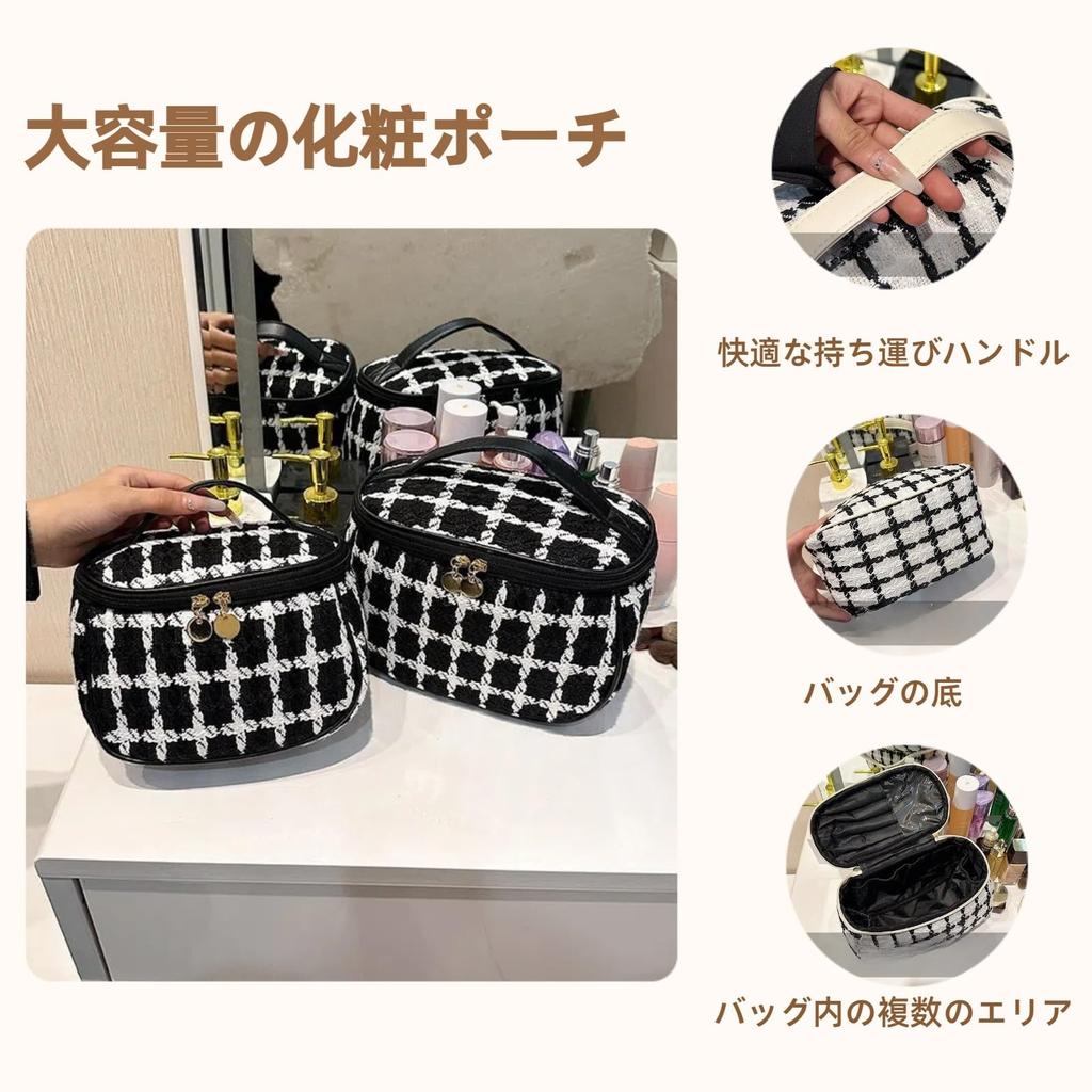 Tumecos Cosmetic Makeup Portable Cosmetic Multifunctional Vanity Travel Cosmetic Lightweight and Cute Makeup Makeup Toiletry Bag for Makeup and