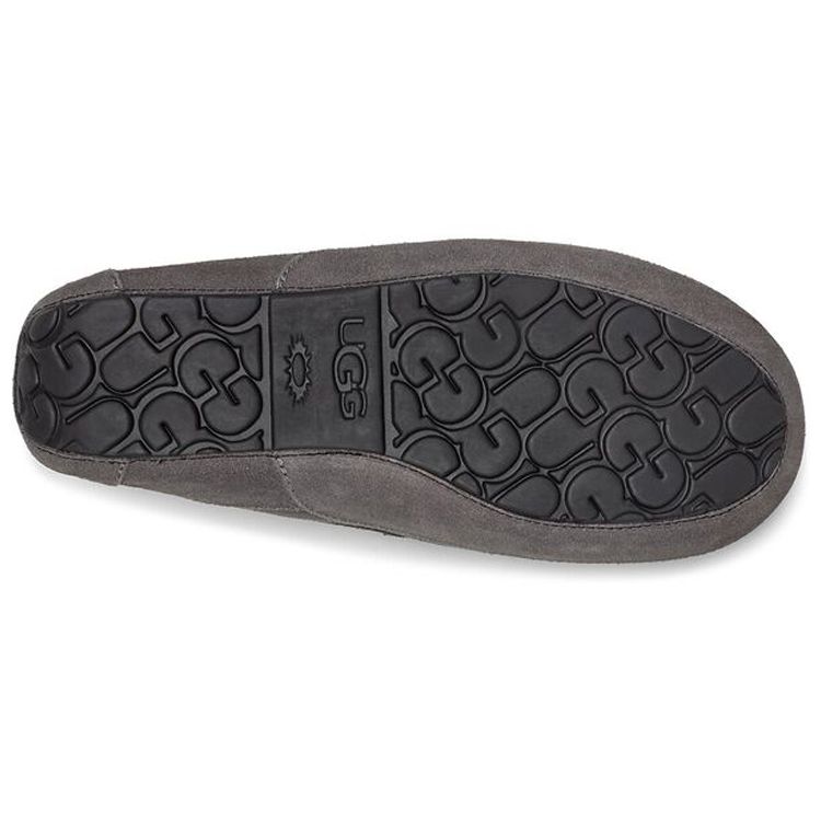 UGG Zapatos Casuales Bajos Planos Zapatos de Hombre Gris 1115149-GRIS