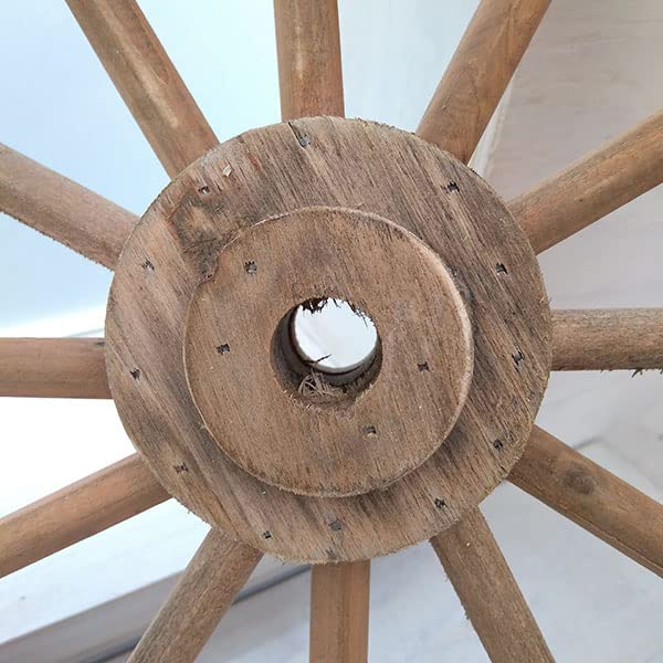 Murataya Sangyo Wood Wheel, Small, Brown, 6321