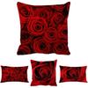 Elegant Romantic Rose Pillowcases In Soft Polyester Perfect For Home Decor And Comfort