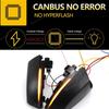 2ks LED dynamické směrové světlo na boční zrcátko pro VW Volkswagen Polo MK5 6R 6C 2009-2017