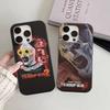 Popular Horror Movie T-Terrifier Phone Case For IPhone 17 16 15 11 12 13 14 Pro Max Soft Corrugated Silicone Cover Case